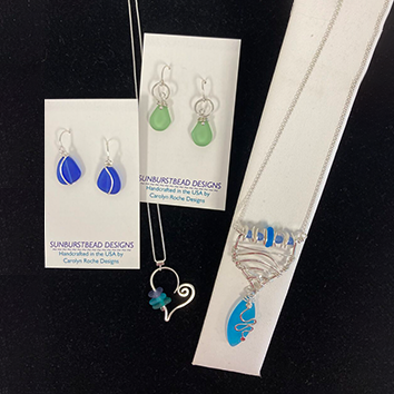 Carolyn Roche Designs – sea glass anklets, earrings, necklaces & more!